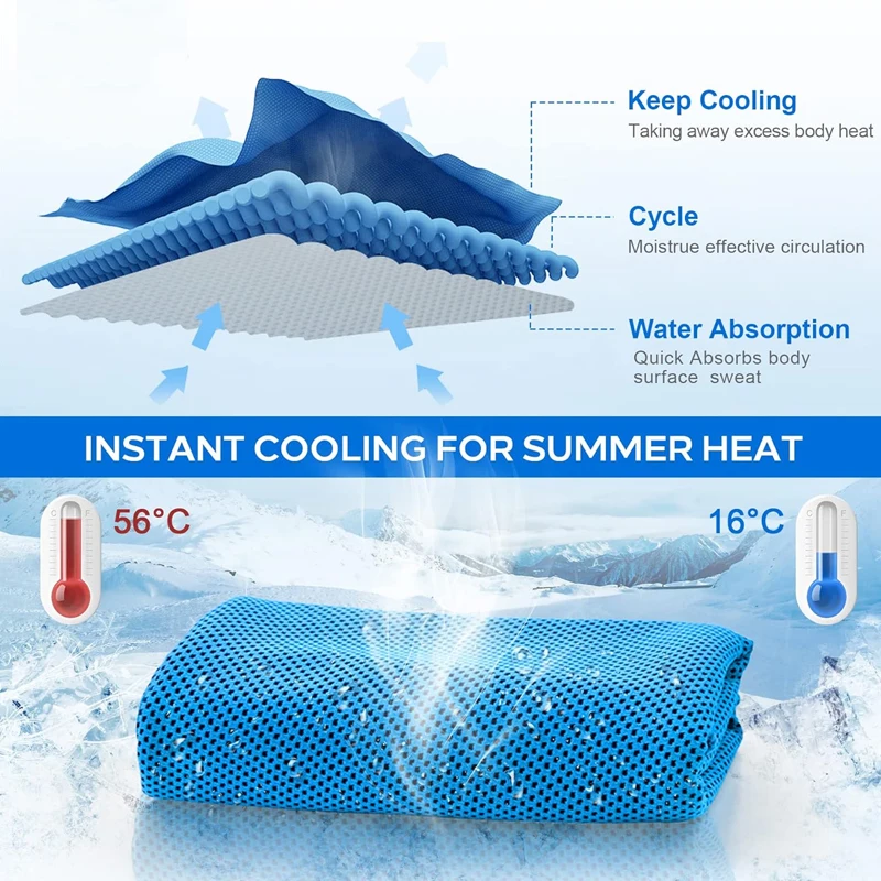 Pickleball Sports Cooling Towel 4