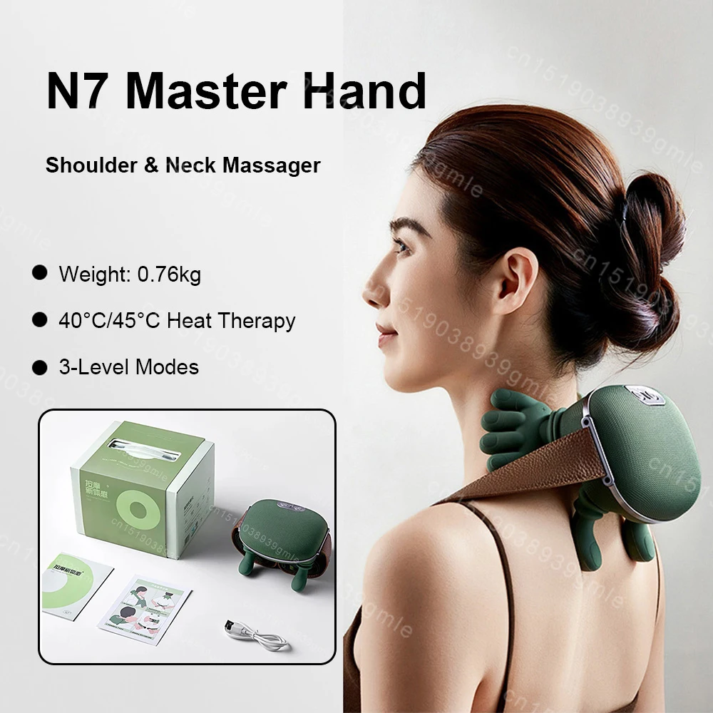 Heated Shiatsu Neck Massager 1