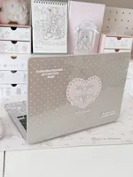 Étui pour ordinateur portable Pink Love Rabbit Y2K pour Macbook Neo 2026 A3404 Air 13 15 M4 M5 A3449 Touch Bar ID Pro 14 A3426 Mac 16 pouces A3428 4