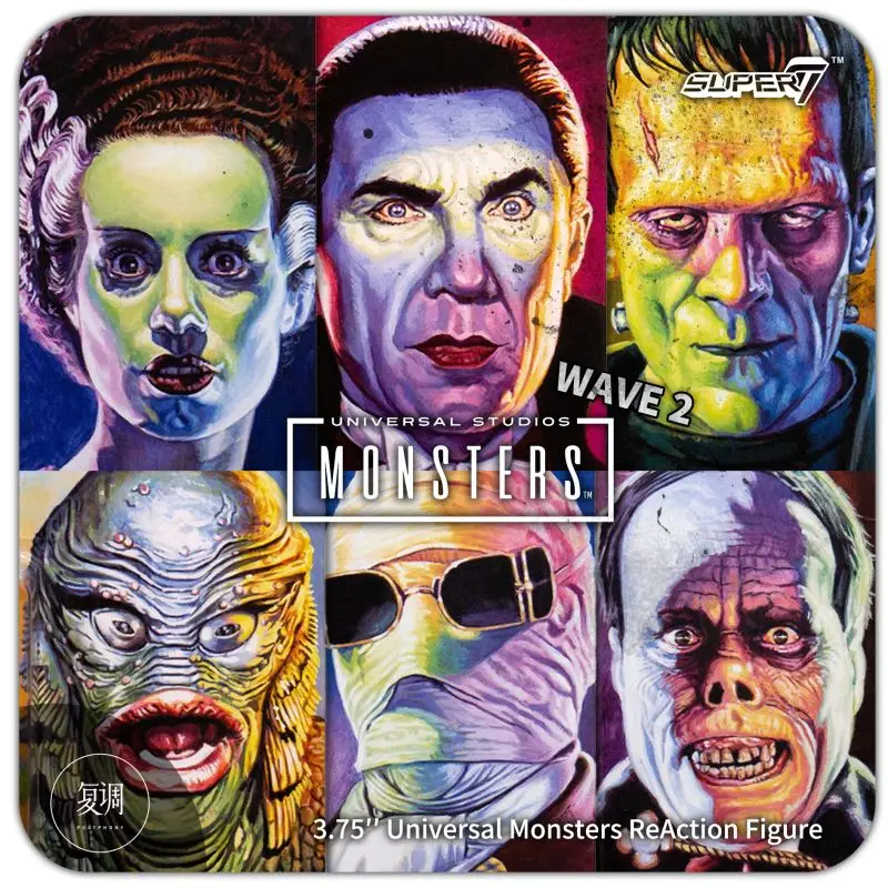 

In Stock Super7 Global Monster Card Series 2 Universal Monsters Gift