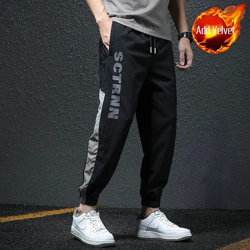 thumbnail image 1 of Pantalones cargo para hombre Y2k Vintage nuevos en nailon y algodón elásticos, pantalones casuales de alta calidad, largos, Harajuku, pantalones de moda anchos para hombres, 1 of 5