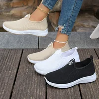 Spring and Autumn New Breathable, Light and Comfortable Casual Shoes Soft Sole Wear-resistant Fashion Women's Shoes 4