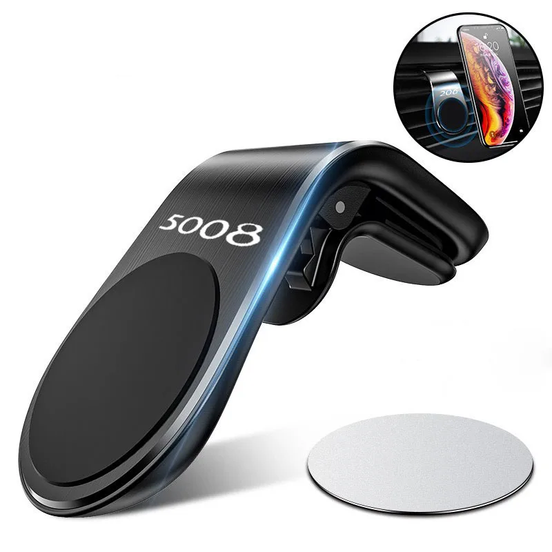 Car Mount GPS Smartphone Mobile Support Bracket For Peugeot 206 207 307 407 408 308 607 508 3008 2008 5008