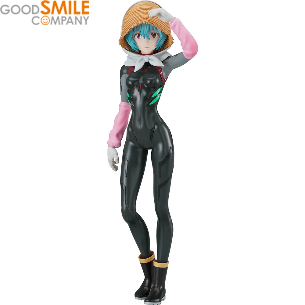 

Original Good Smile Company Pop Up Parade Rebuild of Evangelion Rei Ayanami Collection Model Anime Figure Toys