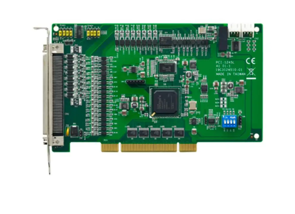 

PCI-1245L 4-осевая Шаговая и серводвигатель универсальная PCI-карта