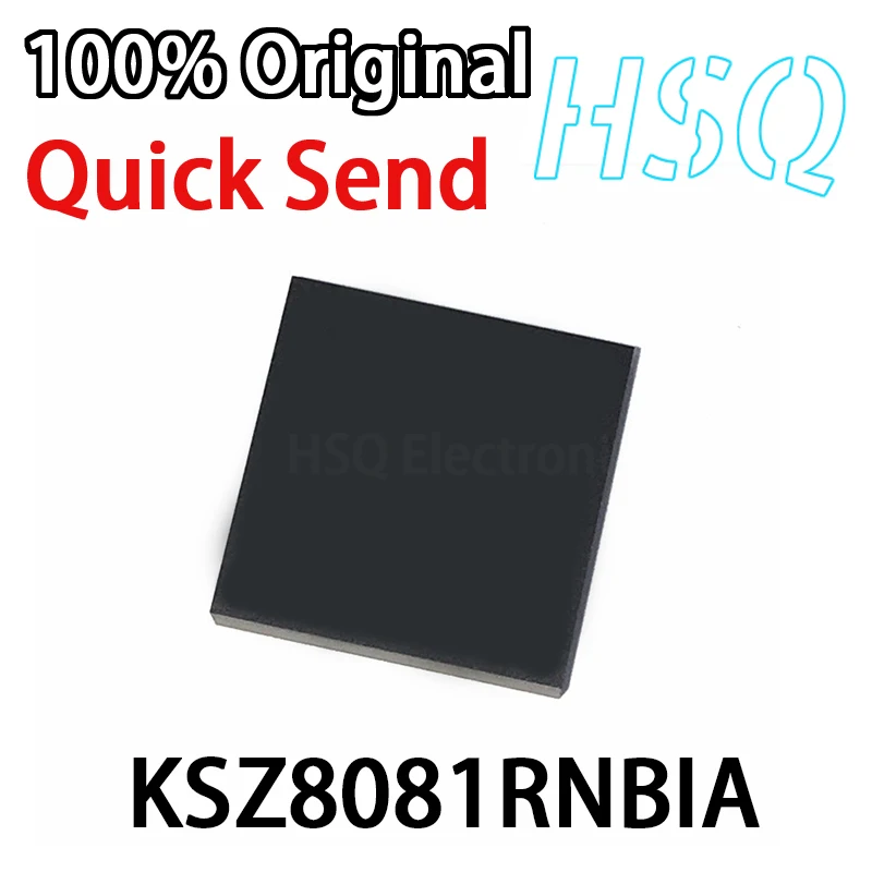 

5PCS New Original KSZ8081RNBIA-TR KSZ8081RNBIA Patch QFN32 Ethernet Control Chip