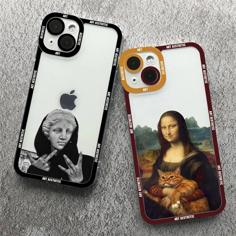Aesthetic David Mona Soft TPU Phone Case