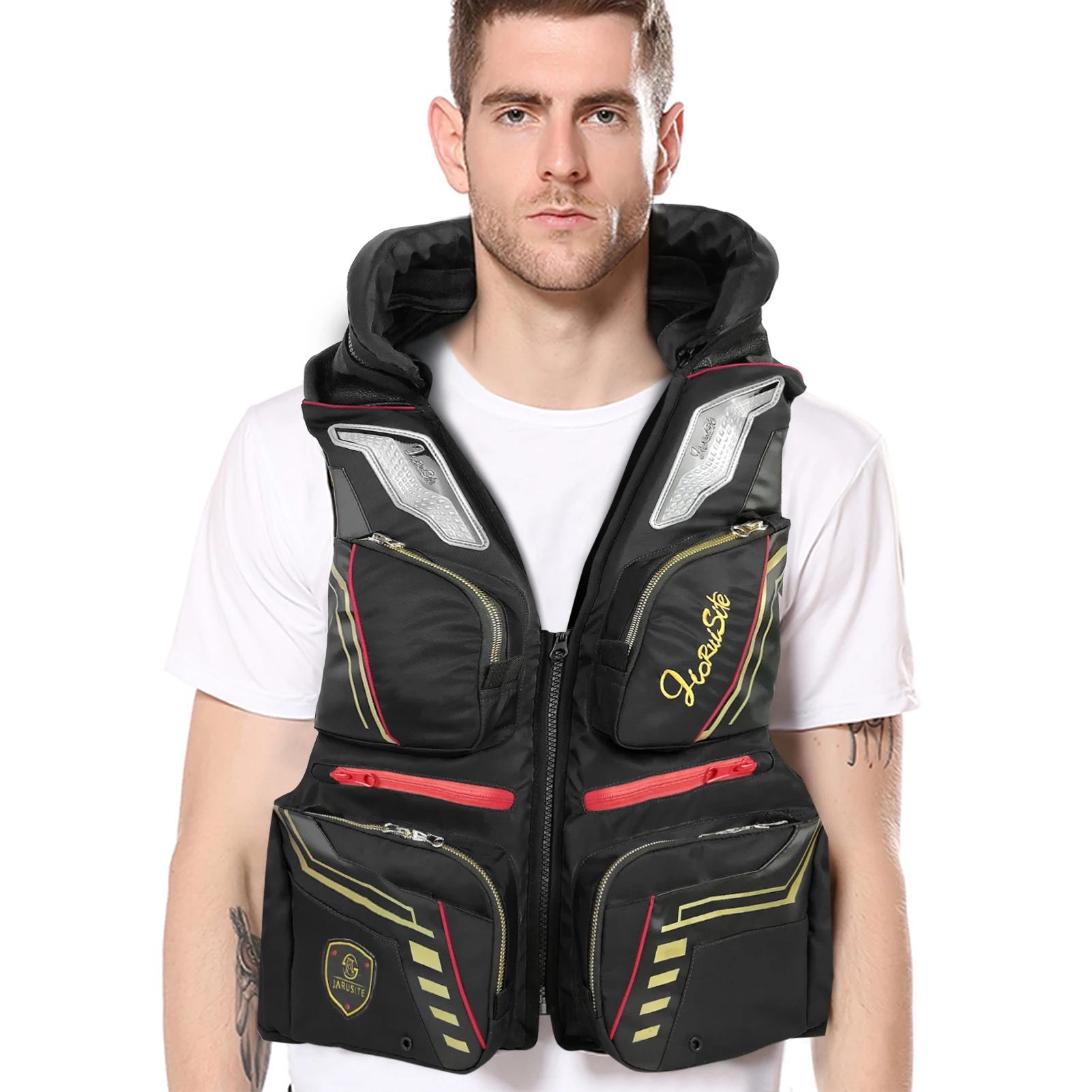 

Life Jacket Women Men Water Sports Floatation Vest Buoyancy Waistcoat