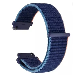 Braided Loop Elastic Wristband with Magnetic Buckle - 1pcs 20mm (Deep navy blue)