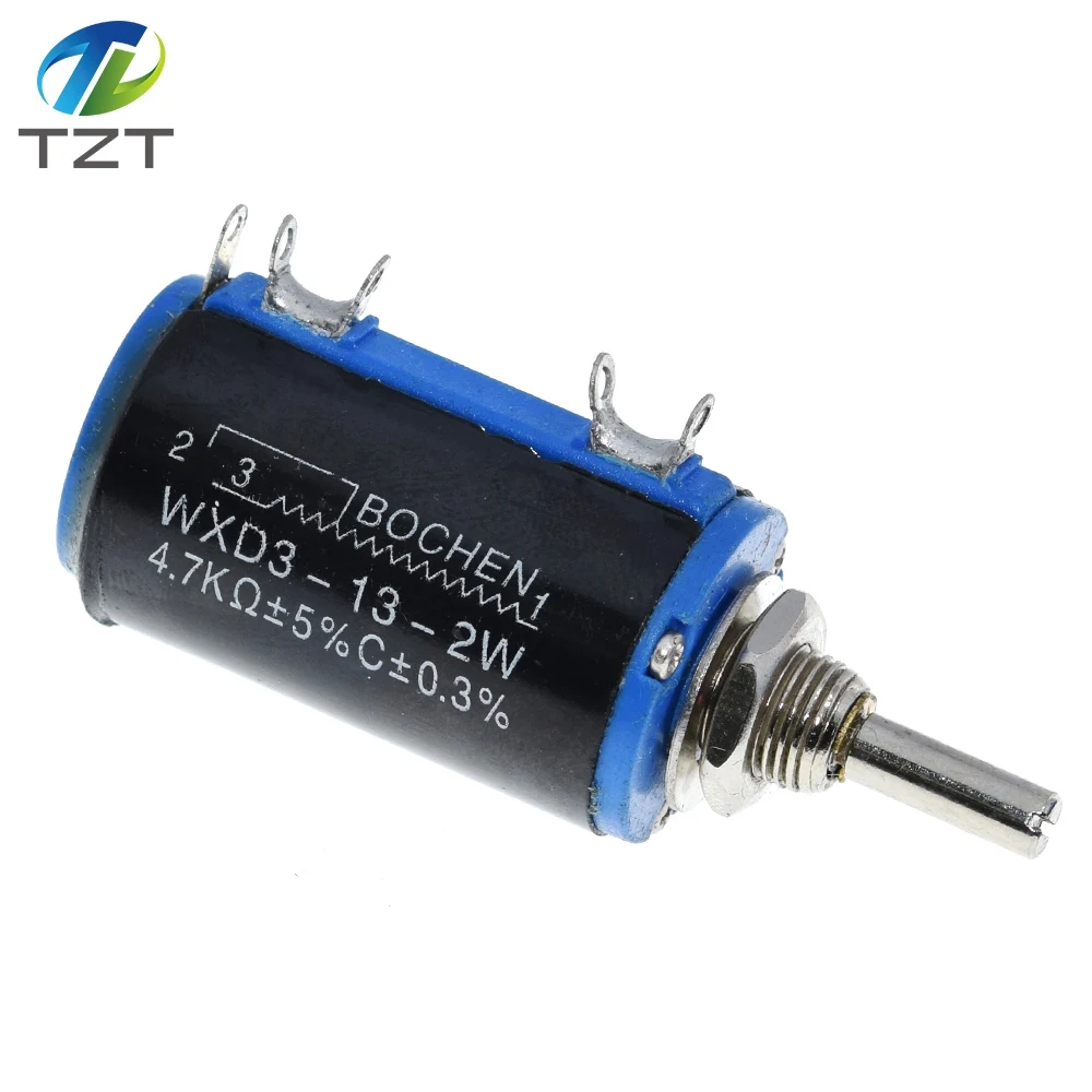 Multiturn Potentiometer WXD3-13-2W 10K 100/220/470/680 ohm 1K 2.2K 4.7K 5.6K 6.8K 47K 100K rotary switch