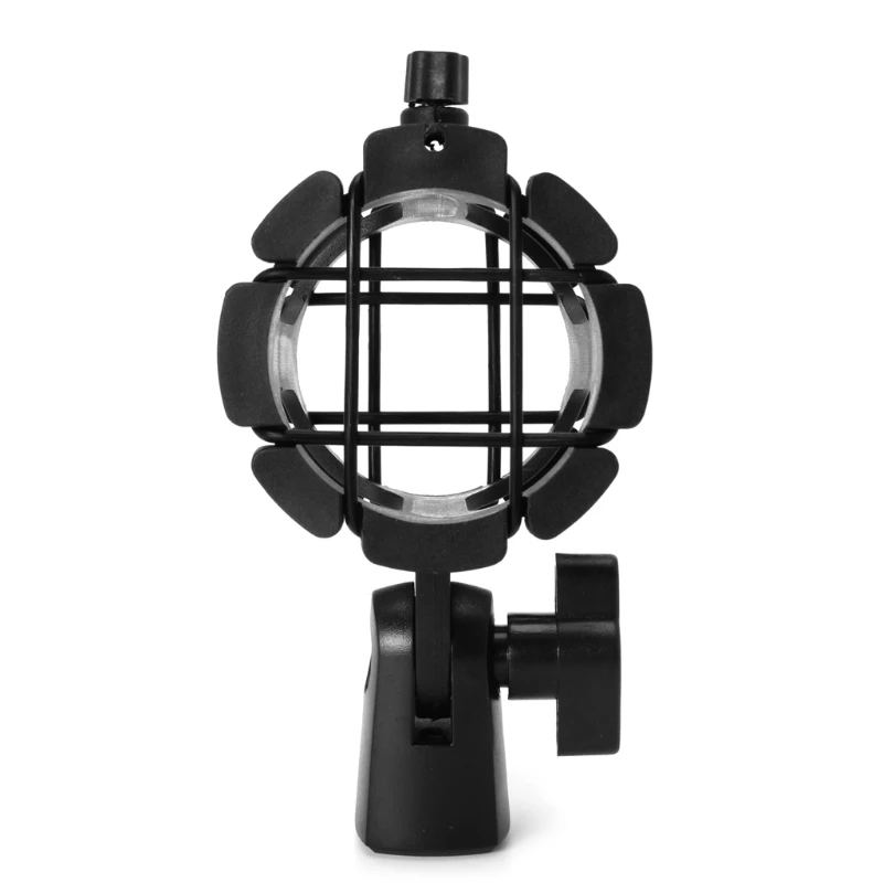 P82FNB04BearableHandheldCondenserMicrophoneShockMountClipMic