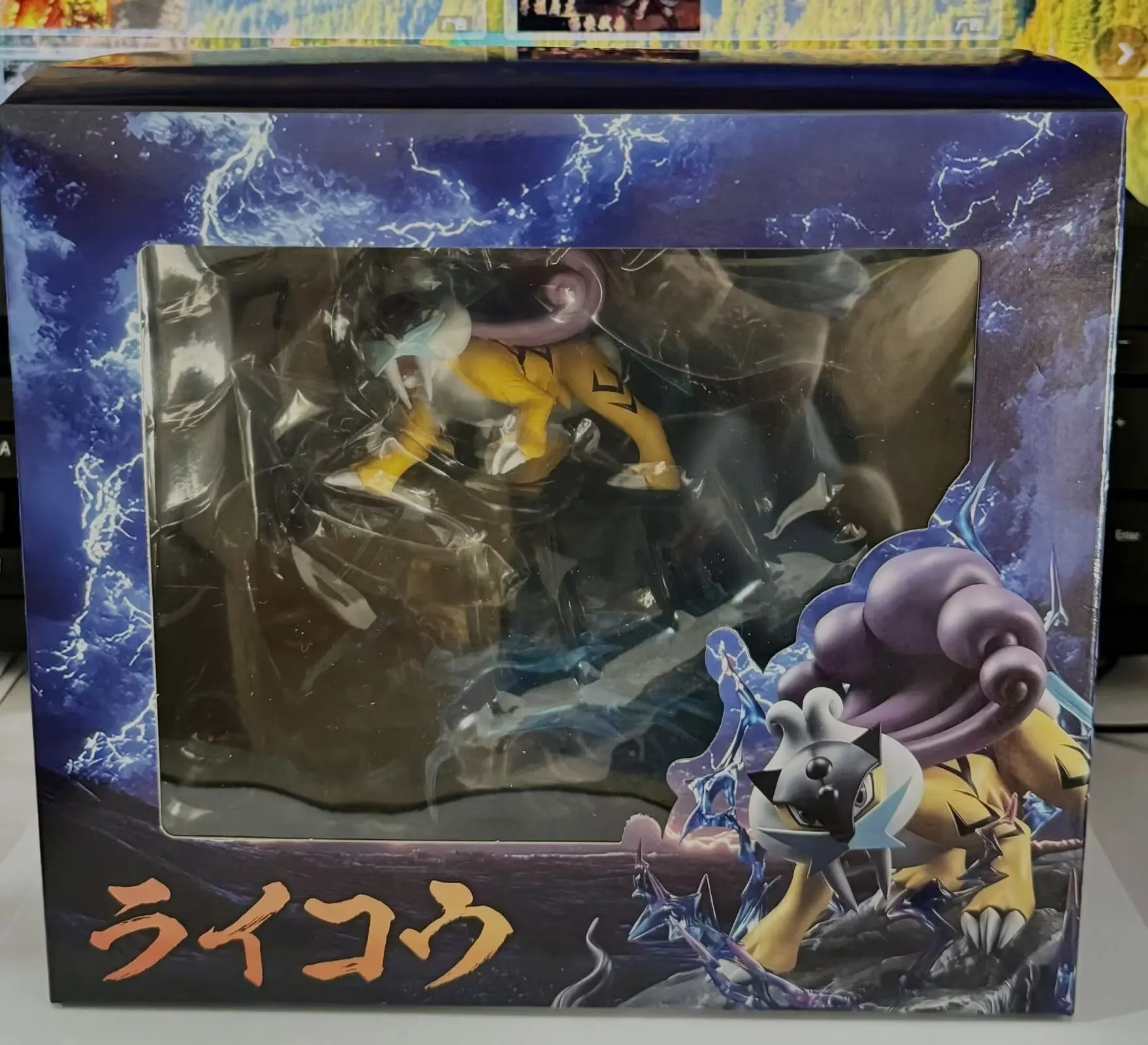 ポケモン ライコウ アクションフィギュアおもちゃ 12 センチメートル