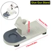 NEWACALOX 20W EU Plug Hot Melt Glue Gun with Free 1pc 7mm Glue Stick Industrial Mini Guns Thermo Electric Heat Temperature Tool 6