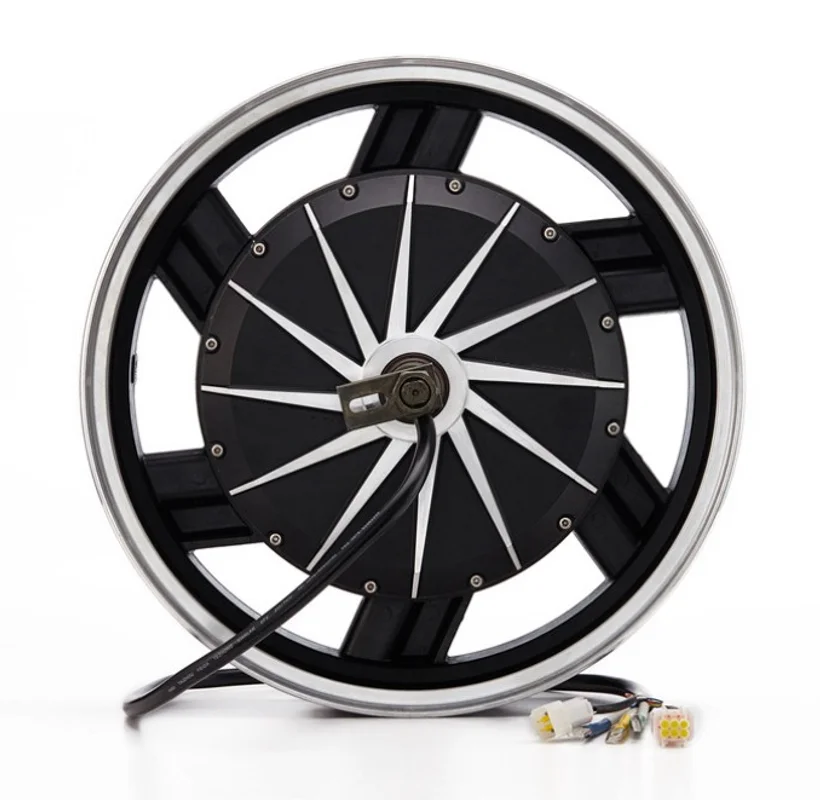 

17 Inch 72V 3000W Electric Motorcycle Wheel Hub Motor Disc Brake 3.5CM Wide in Hub