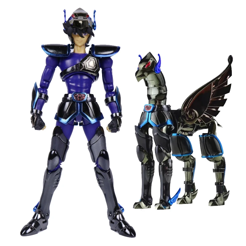 

GT Model Anime Action Figure Saint Seiya Myth Cloth EX Black Pegasus Seiya V1 Bronze Metal Armor Knights of the Zodiac Toys Gift
