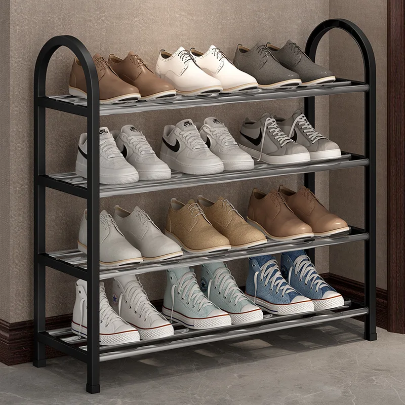 X-Shaped Shoe Rack for Home Multifunctional Steel Assembly Shoecase  Students Dormitory Dustproof Storage Shelf Shoes Organizer - AliExpress