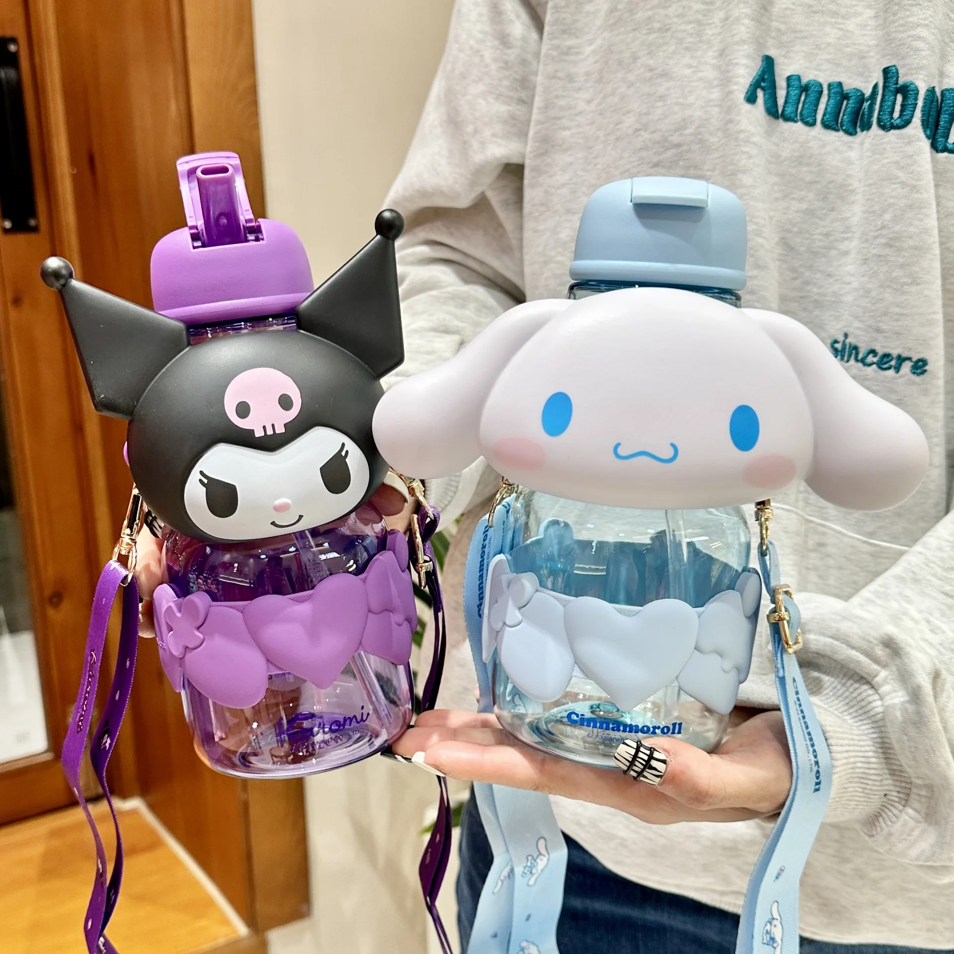 Gourde Isotherme Beddybear Cinnamoroll - 600 Ml - Acier Inoxydable