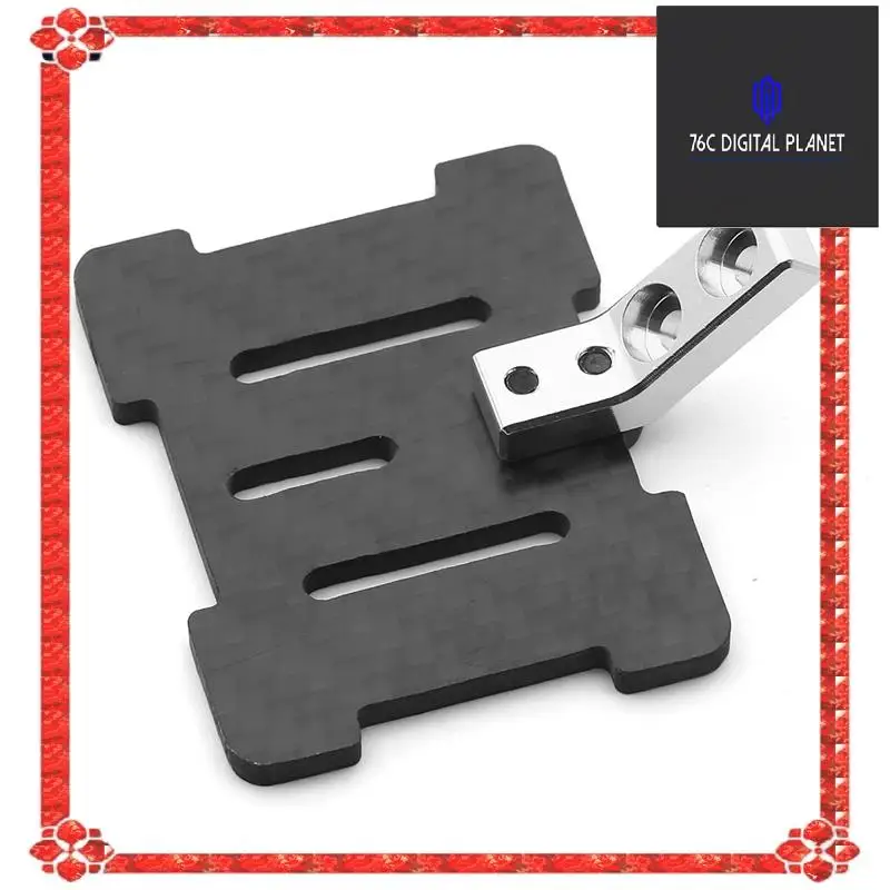 Carbon Fiber ESC Mount Plate For TAMIYA 1/10 Bbx 01 Bbx-01 Upgrade Replacement Accessories