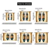 2pcs, spring summer Curtains Retro feather Indiana ethnic culture style simple Yarn Curtains Durable Polyester Outdoor 4