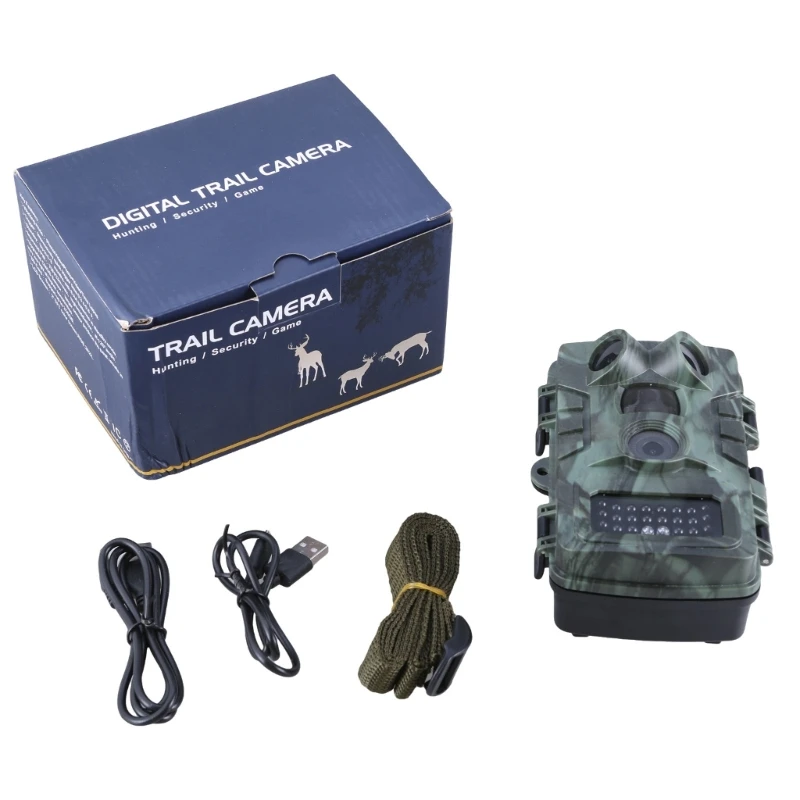 

Hunting Video Camera 2000W 20MP 1080p Trail Farm Home Security 0.3s Trigger for Time Wildlife Photo Trap
