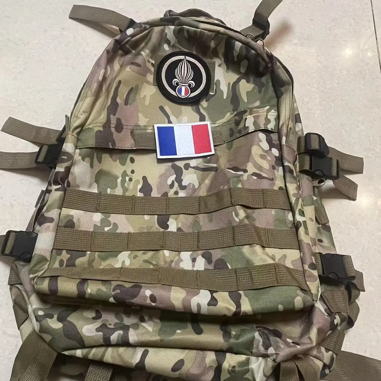 Geborduurde Franse vlag patch voor kleding, landen en