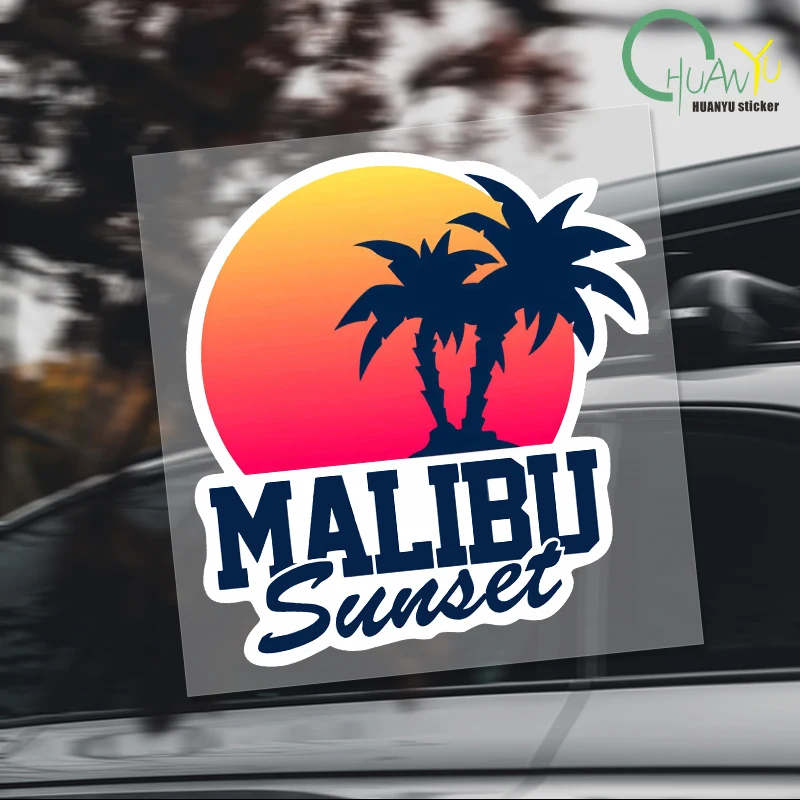 Juego De Calcomanías Con El Logotipo De La Embarcación Malibu, 2