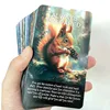12x7 cm Spirit Animals Oracle Cards Keywords,no guidebook. Games 4