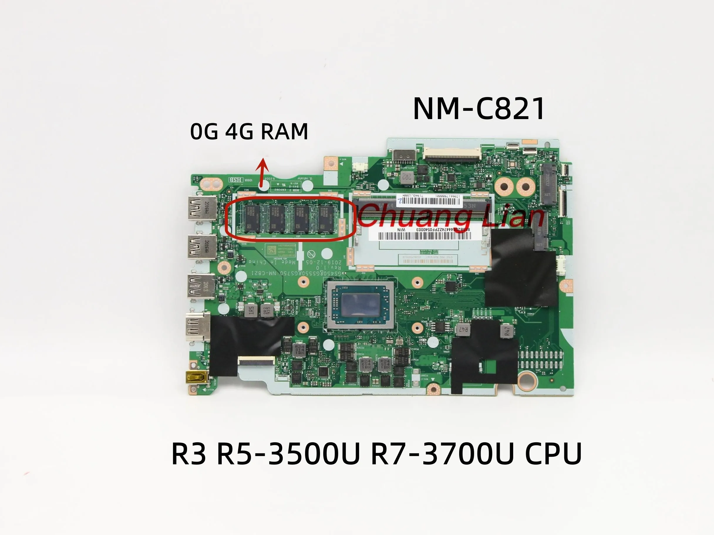 GS450-GS550-GS750-NM-C821-For-Lenovo-IdeaPad-3-15ADA05-Laptop ...