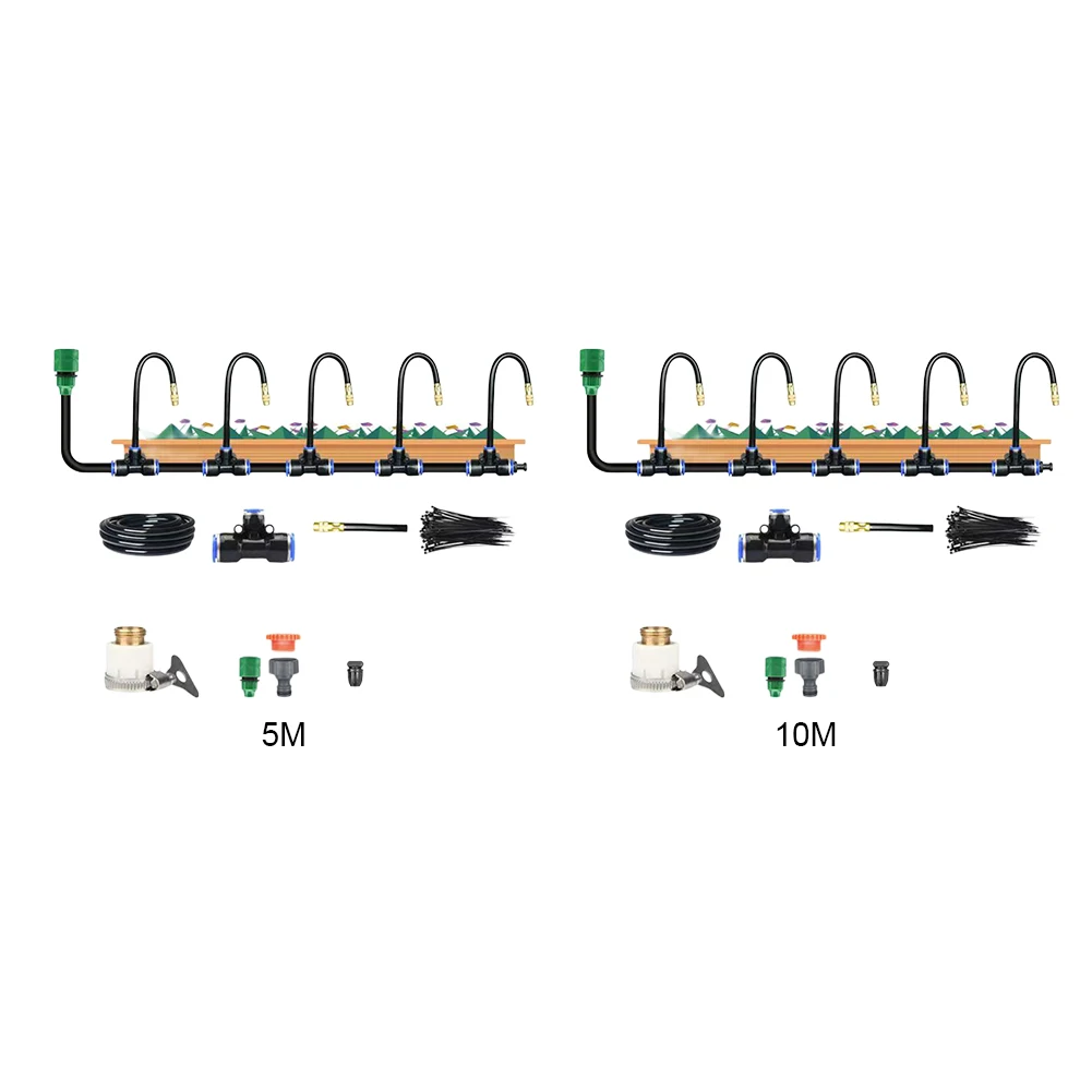 Adjustable Automatic Misting Watering Kit for Garden Irrigation