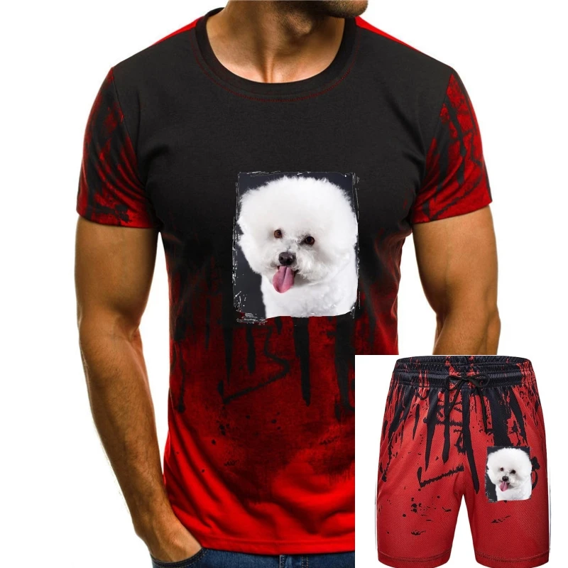 

Женская футболка бойфренда Bichon Frise Dog