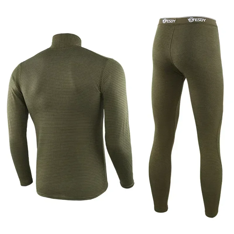 

Thick Compression 2023 Johns Men Thermal Underwear Thermo Sweat Army Drying Warm Military Fleece Sets Long Clothing Quick Winter