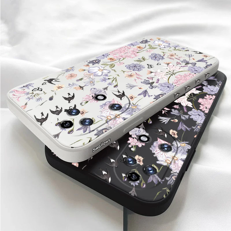 Wilted Flower Silicone Phone Case Cover