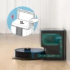 OKP L3 Robot Vacuum,3800Pa Suction, Lidar Obstacle Navigation and  Home Mapping,70-Day Capacity Self Empty Base,Perfect for Hair 4