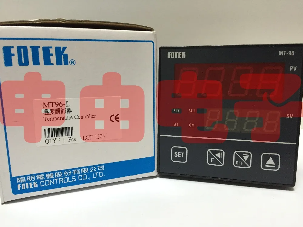 

Флуоресцентная цветовая температура MT96-V Выходная мощность FOTEK PID + пушистый регулятор температуры 100% Новый оригинальный 96*96*80