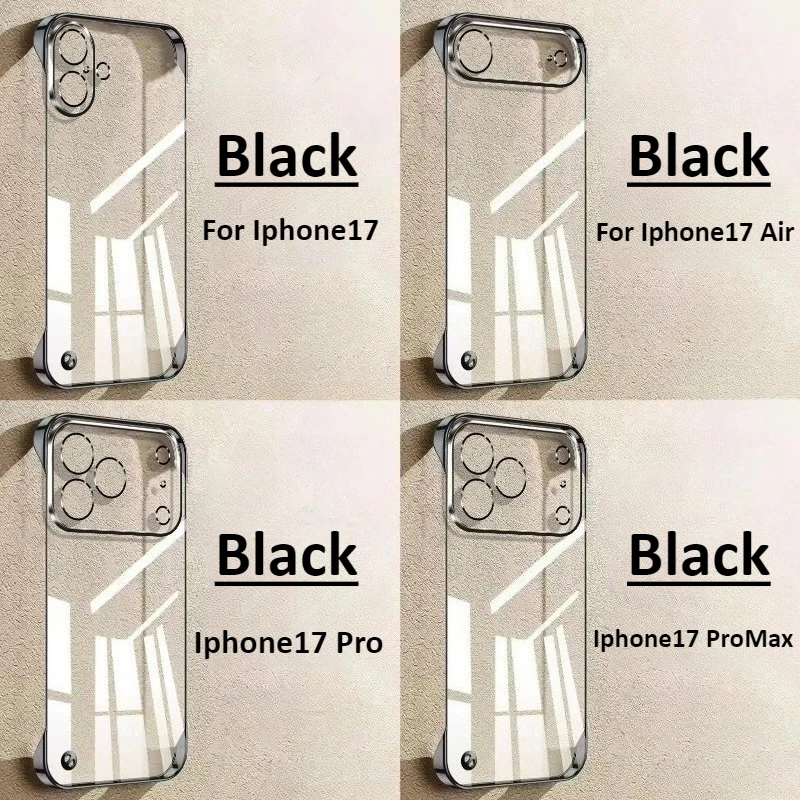 ตัวเลือกสินค้า เคสบางเฉียบไร้ขอบสำหรับ iPhone 17 Pro Max Air