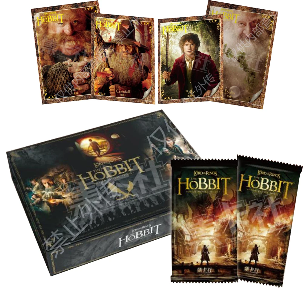 

2024 Wholesale The Hobbit Trilogy Collectible Cards American Movies Limited Edition Premium Card Board Game Children Toys Gifts