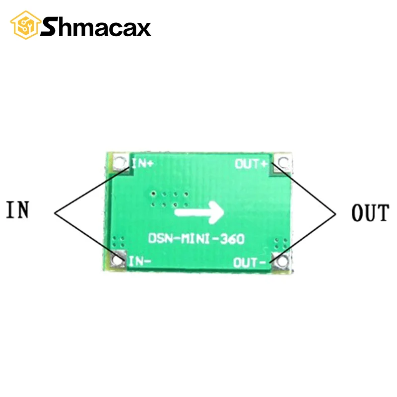 3A Mini DC-DC step down converter volt regulator 5V-23V to 3.3V 6V 9V 12V