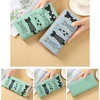 Women Long Wallet Cat Phone Card Holder Embroidery PU Leather Purse 2