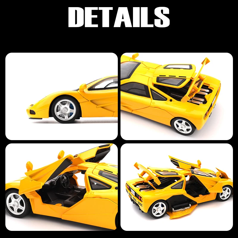1:32 McLaren F1 XP4 XP5 Supercar Diecast Model - Premium Miniature Collectible