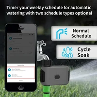 TNCE Smart Tuya Bluetooth Garden Water Timers  Rain Delay Programmable Automatic Sprinkler Drip Irrigation Valve Support Alexa 3