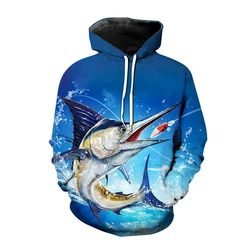 2024 New 3D printed hoodie Fishing Men Women fashion hoodie sweatshirt Hip Hop hoodie jumper both men and women can top coat tre