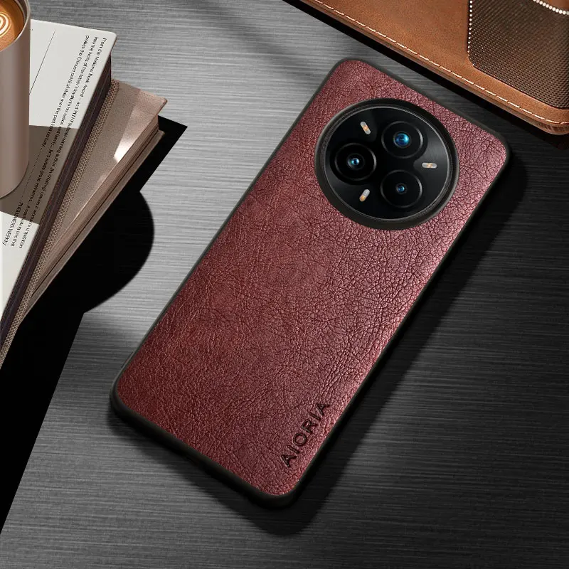 Elegant PU Leather Cover for Realme - Fashionable and Durable Protective Case