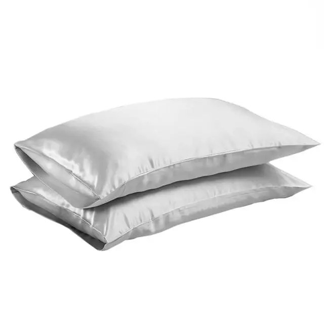 

Queen/KING Silky Satin Pillow Case Bedding Smooth Pillowcase Soft Comfortable Bedroom Pillowcase for Home