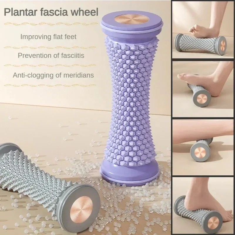 Foot Exercise Plantar Fascia Roller Foot Massager Massage Roller Yoga Massage Ball Muscle Relaxation Care