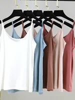 Slimming Effect Modal Svel V-Ne Tank Top Thin Inner Wear for Women Large Size Underwear Comfortable Breathable Base S... - Image 3