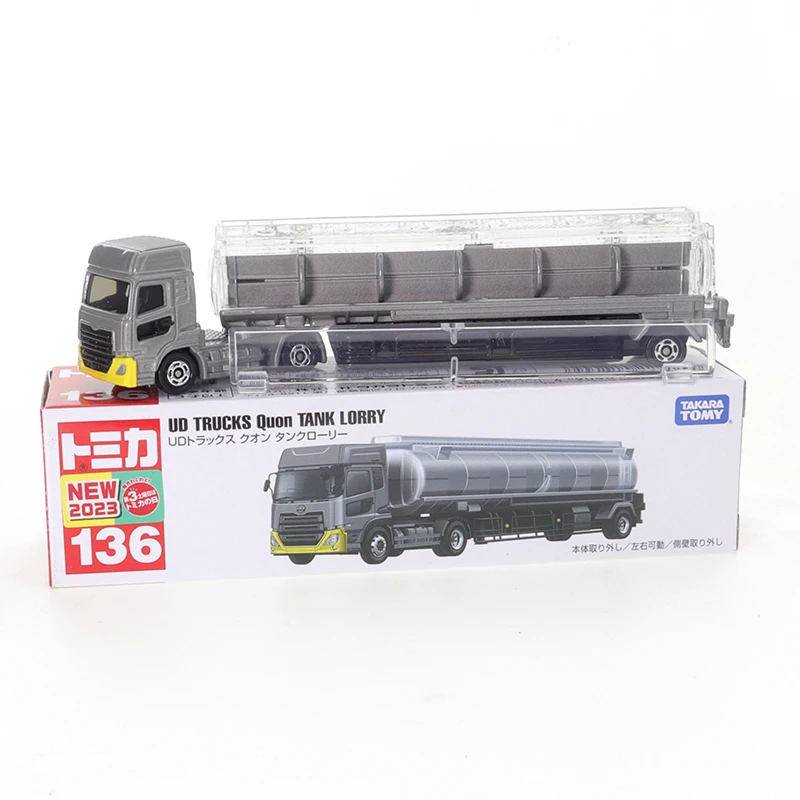 Takara Tomy Long Type Tomica No.136 UD Trucks Quon Tanker Truck