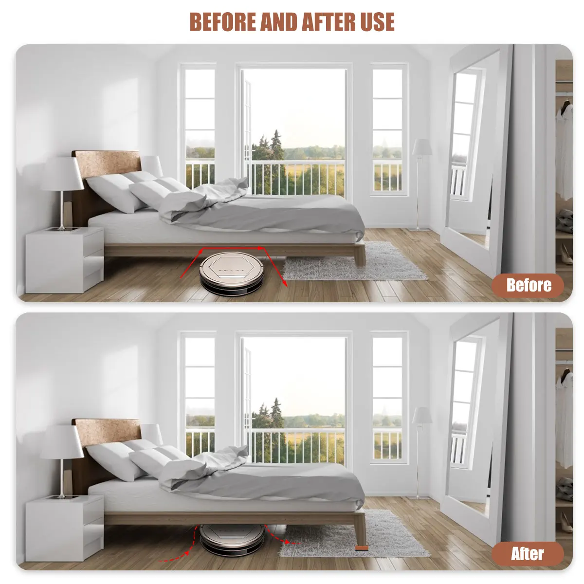 4Pcs Furniture Bed Foot Pads Table Heightening Rubber Cushion