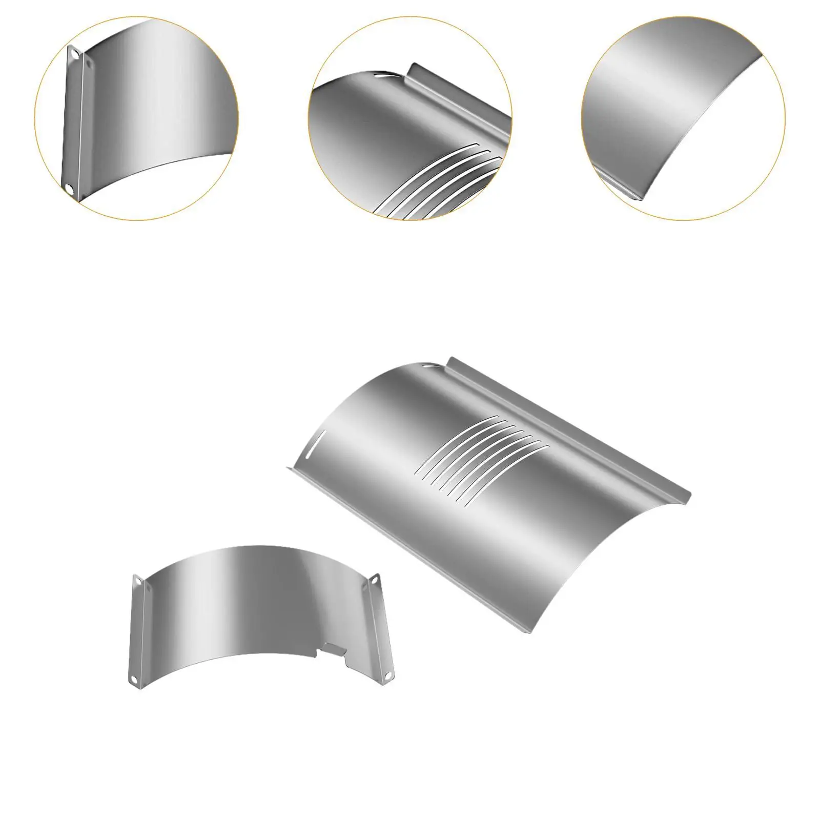 2x Grill with Slide Cover and Bottom, Flame Grill Kit, Heavy Duty Cover for 700 Series