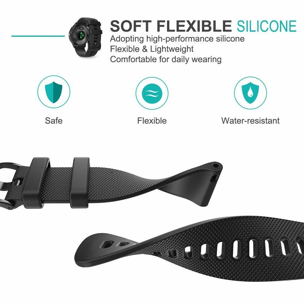 Unisex Silicone Strap Watchband Accessories