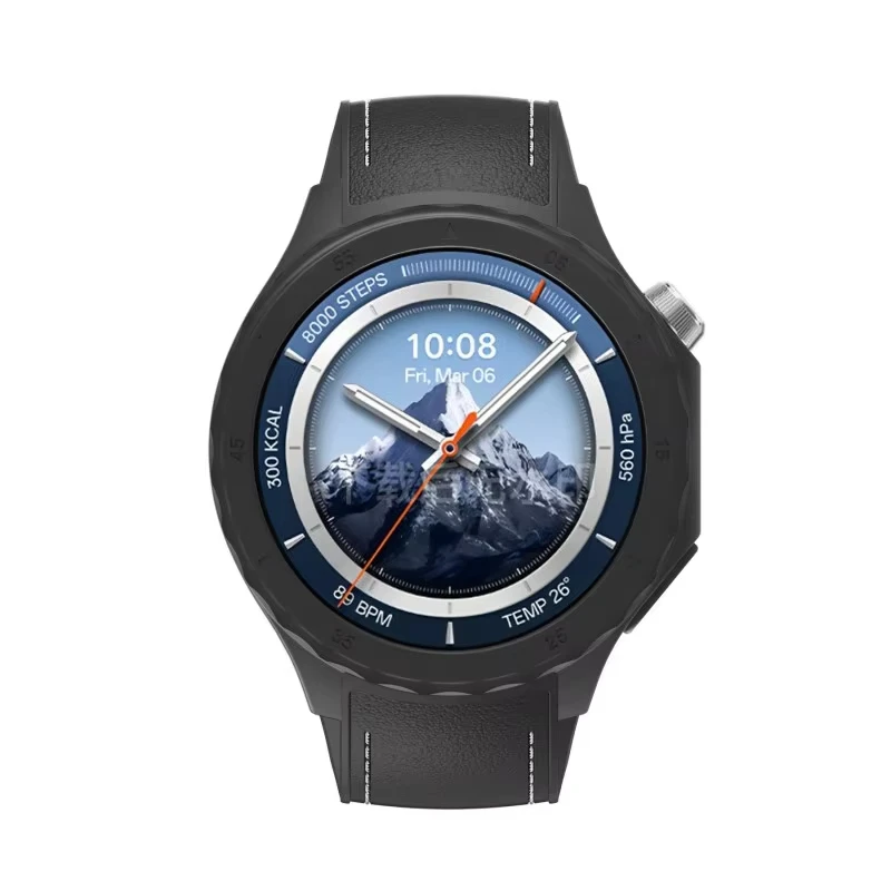 OPPO Watch X2 Protective Silicone Bumper with Screen Protector Film
